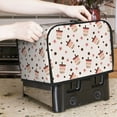 thumbnail image 7 of Honeii Milk Tea4 Print 2 slice Toaster Cover, Two Slice Toaster Dust-proof Cover For Kitchen Small Appliance and Fingerprint Protection, 7 of 7