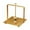 Gold, variant on Wrought Iron Paper Towel Stand with Crystal Ball Design, Metal Tissue Holder for Hotel Countertop, Home, and Office Use, Decorative Organizer for Efficient Paper Towel Dispensing