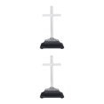 thumbnail image 1 of Transemion Modern LED Solar Garden Decor Path Lawn Yard Acrylic Outdoor Landscape Bright and Environmentally-friendly Type B 2Set, 1 of 1