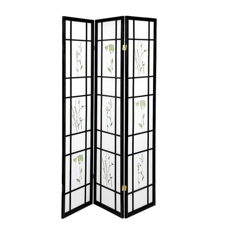 Oriental Room Divider Curtains Hardwood Shoji Panels Screen 3