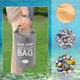 thumbnail image 6 of NeoMart 2 Pack Universal Pool Step Weights, 10L/25LB No Breaken Pool Ladder Weights for Above Ground Pools, Waterproof Pool Sand Stair Weights for Pool Steps, Easy&Quick Fill Sand (Grey), 6 of 14