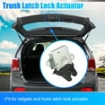 thumbnail image 3 of Unique Bargains Car Rear Tailgate Latch Actuator Rear Trunk Door Lock Latch 64610-12360 for Toyota Corolla E12 04-08, 3 of 6