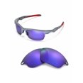 thumbnail image 3 of Walleva Purple Polarized Replacement Lenses For Oakley Fast Jacket OO9097 Sunglasses, 3 of 5
