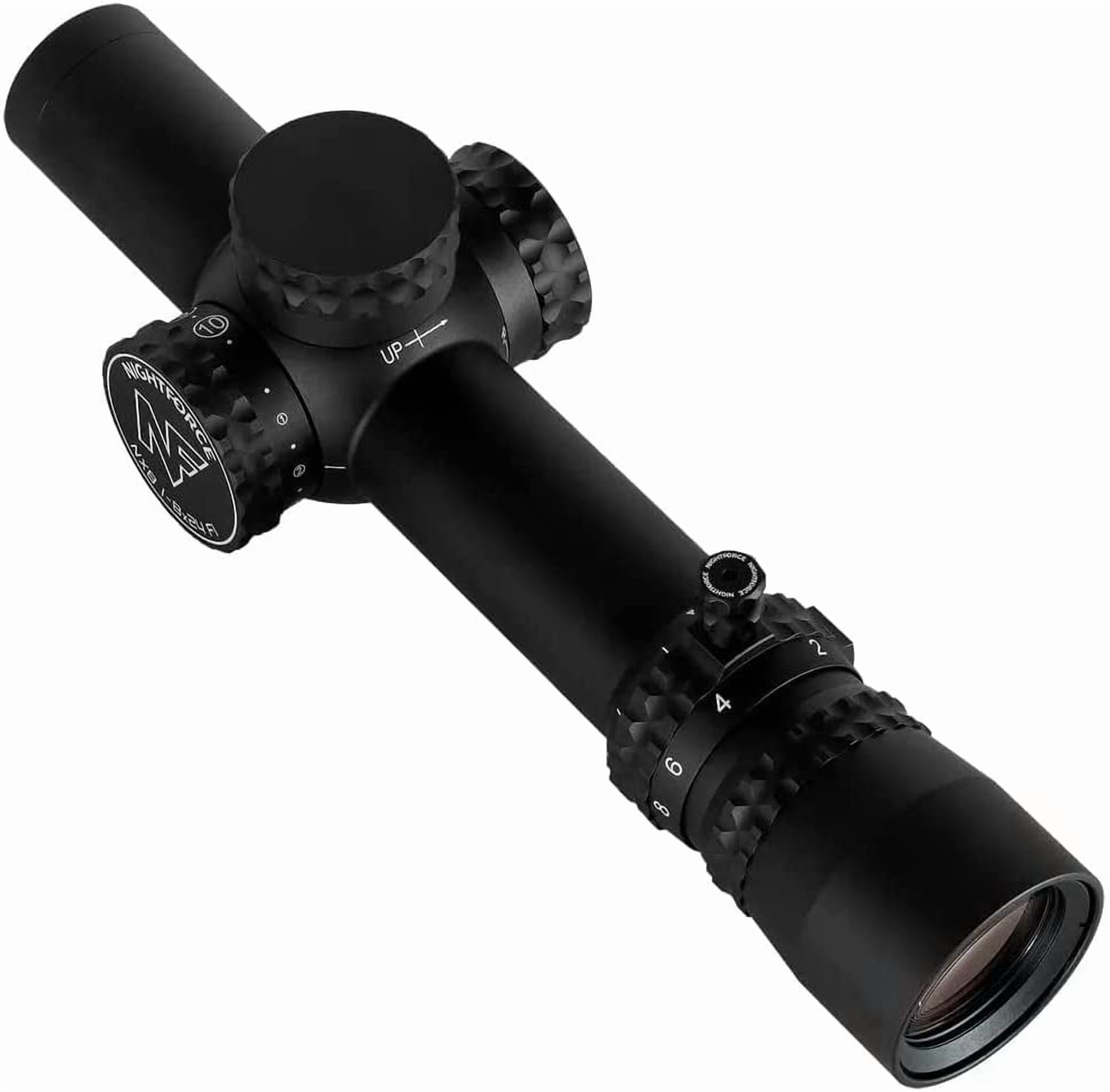 NIGHTFORCE NX8 m F1 Capped 30mm Tube Hunting Gun Scope with FC-DMX Reticle Black