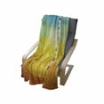 thumbnail image 4 of Colorful Soft Flannel Fleece Throw Blanket, Gradient Colored Digital Female Human Body with Central Points Design, Cozy Plush for Indoor and Outdoor Use, 60" x 80", Multicolor, by Ambesonne, 4 of 6