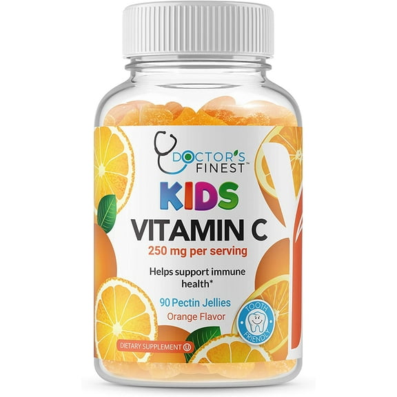 Doctors Finest Vitamin C Gummies for Kids 250 mg - 90 Jellies