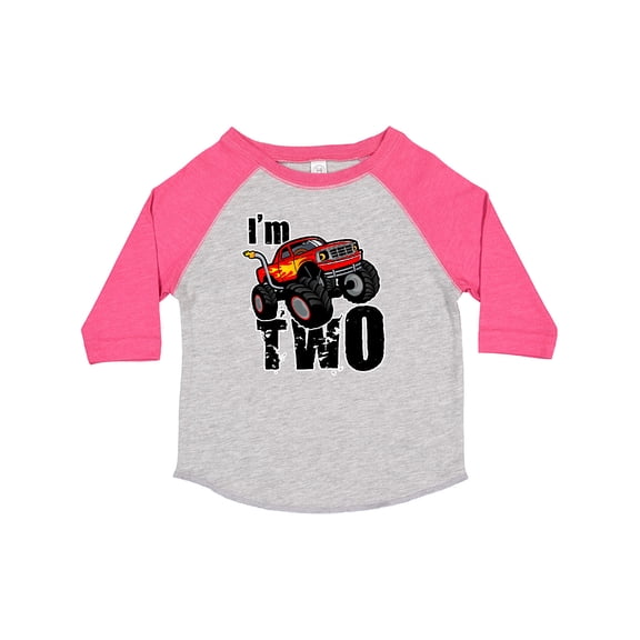 Inktastic 2nd Birthday Monster Truck Boys or Girls Toddler T-Shirt
