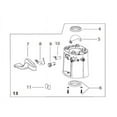 thumbnail image 2 of Thetford 42135 White, Style II Low Profile Toilet Base Kit RV Part, 2 of 2