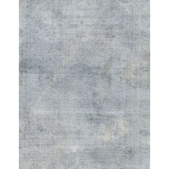 Ahgly Company Machine Washable Indoor Rectangle Abstract Metallic Silver Gray Area Rugs, 5' x 8'