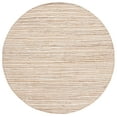 thumbnail image 2 of SAFAVIEH Cape Cod Jacinth Striped Area Rug, Natural/Ivory, 6' x 6' Round, 2 of 10