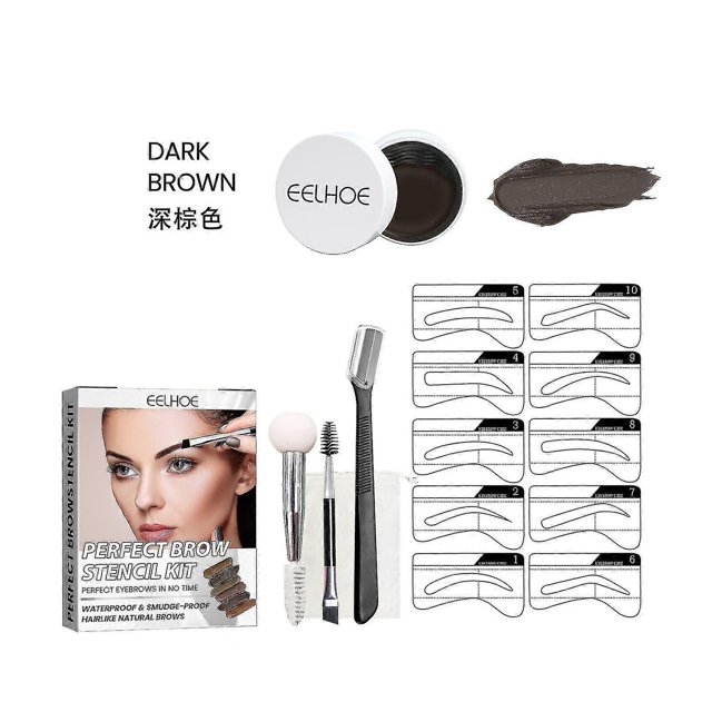 Juego de gel para cejas, resistente al agua, para bordar, sin manchas, sin maquillaje, reparador de cejas, lápiz de cejas tridimensional natural, gel para cejas | 30470425572