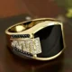 thumbnail image 4 of Exquisite Retro Hip-Hop Rings Wholesale Jewelry Mens Jewellery Stranger Things Aesthetic Accessories Vintage Rings Chunky Rings, 4 of 5