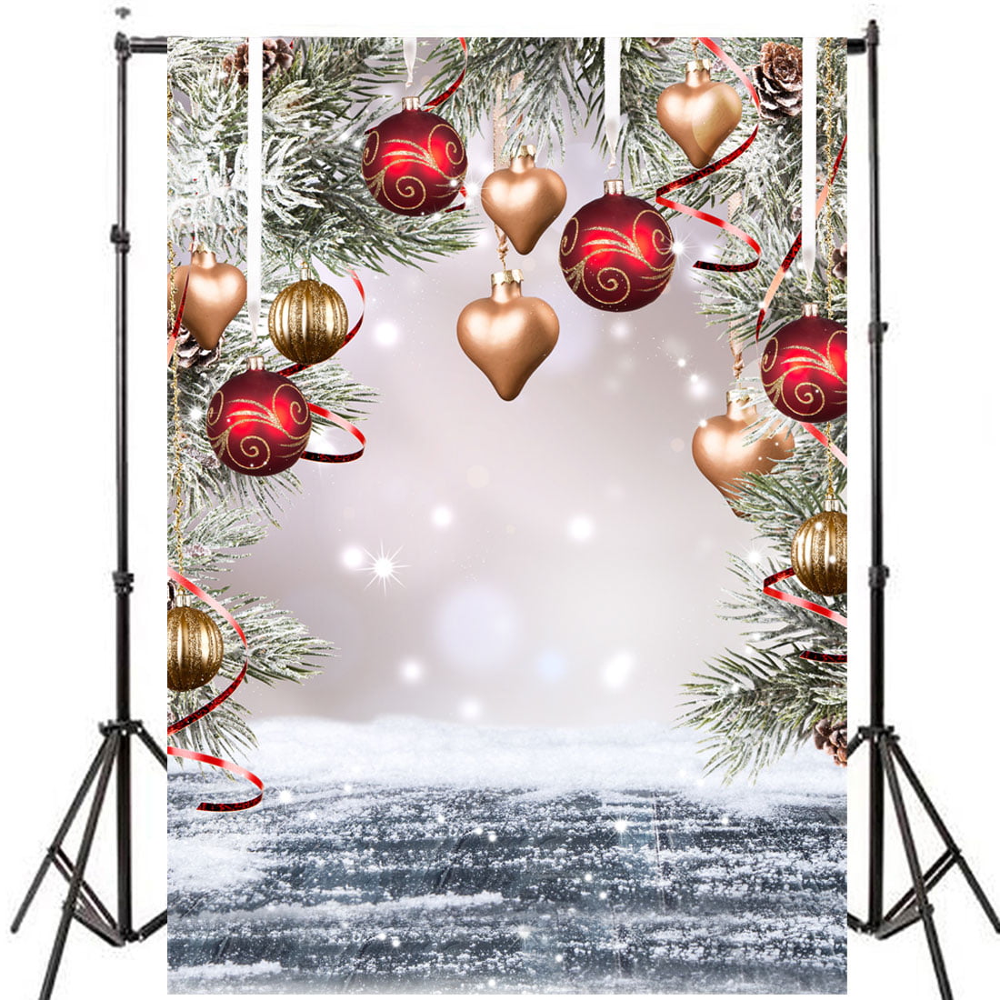 Lelinta Studio Christmas Theme Photo Video Photography Backdrop 7x5ft