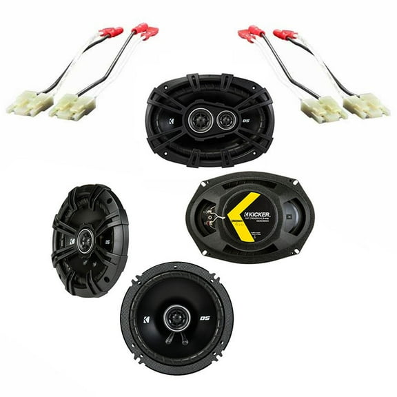 Fits Nissan Pathfinder S 2008-2012 OEM Speaker Upgrade Kicker DS Series Package