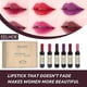 thumbnail image 1 of Botella de vino tinto, brillo labial, líquido Dyelip, resistente al agua, hidratante, que no se decolora, lápiz labial, regalo de maquillaje, cosmético sexy (la figura 2 es el producto). Shiraz red, 1 of 2