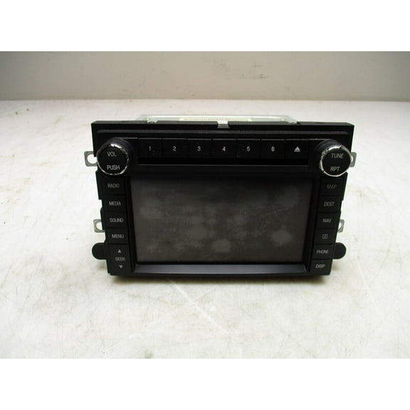 Pre-Owned 2012 Ford Expedition Radio Receiver CD Player Navigation Display OEM - Verify Specific Vehicle Fitment In Description - (Good)