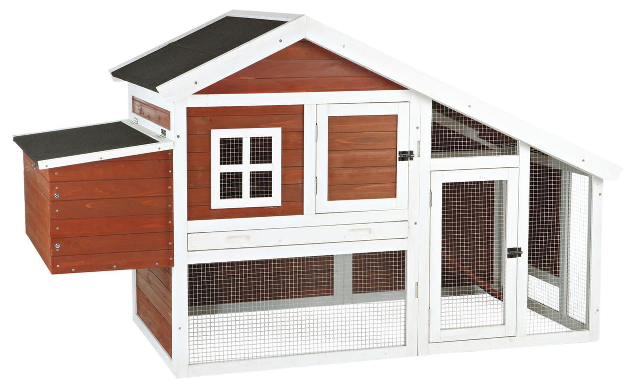 TRIXIE Pet Products natura Chicken Coop with a View with Integrated