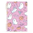 thumbnail image 7 of FORMRS 1-Subject Spiral Notebook 8" x 5" College Ruled 60 Refillable Sheet A5 Hard Cover, Purple Halloween, 7 of 7