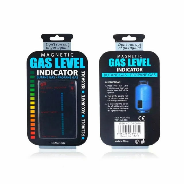 Cqxid Measuring Tools Under $5 Gauge Propane LPG Fuel Tank Bottle Level Indicator Propane Tank Gauge Level Indicator 2PACK
