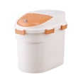 thumbnail image 2 of Caja de almacenamiento de alimentos para perros y gatos Sunnimix Naranja L, 2 of 8