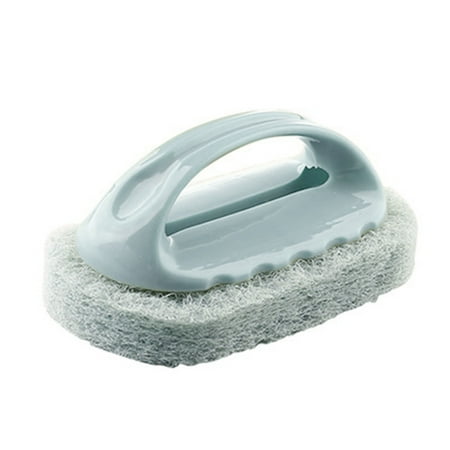 

Cleaning Supplies Household Tile Brush Kitchen And Bathroom Brush With Handle Multi Functional Plain Color Bathtub Stove Brush
