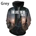 thumbnail image 5 of Sudadera con capucha con estampado 3D de The Last Of Us Part II para hombre y mujer, estilo hip hop, informal, de gran tamaño, 5 of 5