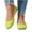 Yellow, variant on POIUYTR Women's Ballet Flats Comfortable Dress Shoes Round Toe Slip on Flats Shoes for Women