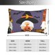 thumbnail image 2 of Fotbe Halloween Gnomes Funda de Almohada Decorativa Estilo Occidental, Lujo en Algodón, Fundas para Almohadas King, Cojín Estampado para Decoración del Hogar-14"x20", 2 of 6