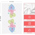thumbnail image 6 of qefuia Pink I Love You True Love Valentine''s Kitchen Towels Dish Towels, 18x26 Inch Anniversary Wedding Decoration Hand Towels Set of 4, 6 of 6