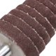 thumbnail image 4 of Rueda de aletas abrasiva en forma de cono de 25 mm con vástago de 1/4" para desbarbado, lijado y pulido 320 grano 15 piezas, 4 of 4