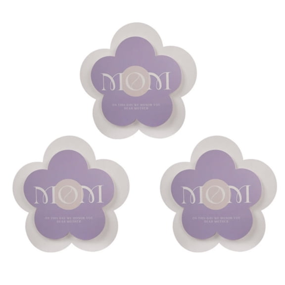 3pcs Portable Flower Gift Box Rose Flower Packaging Box for Wedding Valentine Day Mothers Day Anniversary Birthday Gift Flower Shop Florist Bouquet Present Case Container
