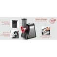 thumbnail image 2 of Aiheal Electric Cheese Grater, One-Touch Control?for Cheese, Cucumber, Carrot, Home Kitchen Use, BPA-Free, 2 of 7