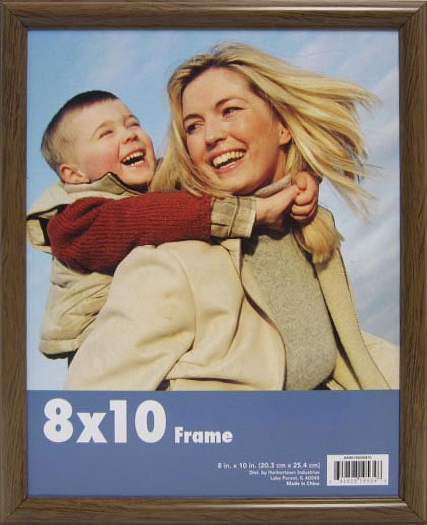 Mainstays Thin Rounded 8 x 10 Oak Look Picture Frame