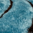 thumbnail image 3 of Allstar Rugs Allstar Modern 3D Formal Thick Striped Rug Sky Blue 4' 11"x6' 11" 5' x 8' Modern & Contemporary, 3 of 5