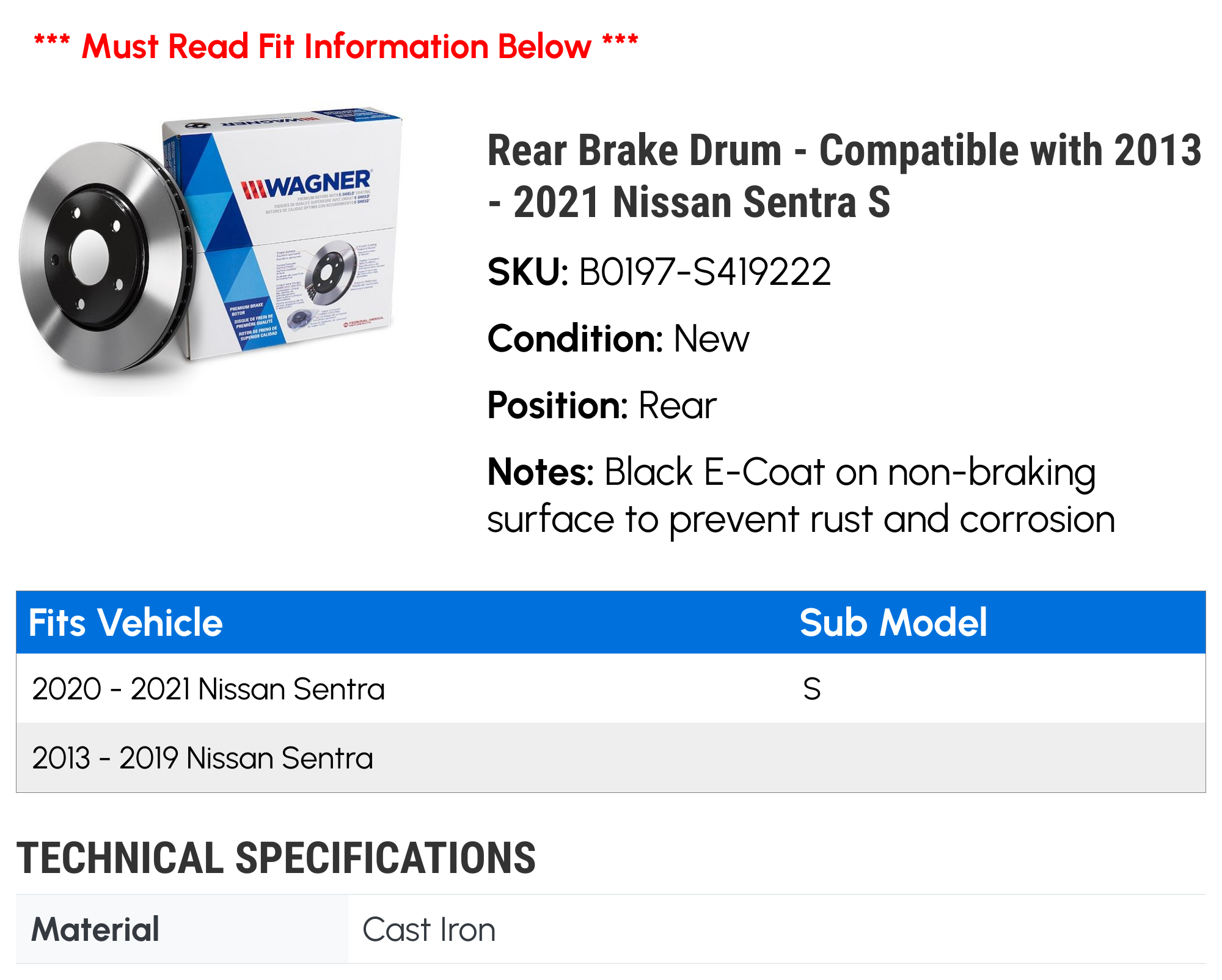RD MAX Rear Brake Disc – For Symphony 50/125/200 ST (2015-2020)