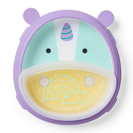 Zoo Smart Serve Plate & Bowl - Unicorn