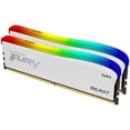 thumbnail image 2 of Memoria RAM DDR4 32GB 3200MHz KINGSTON FURY BEAST RGB 2x16GB Blanco, 2 of 6