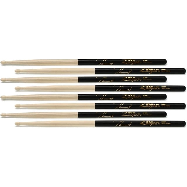 Baquetas Zildjian DIP 5A Hickory 16" Paquete de 4