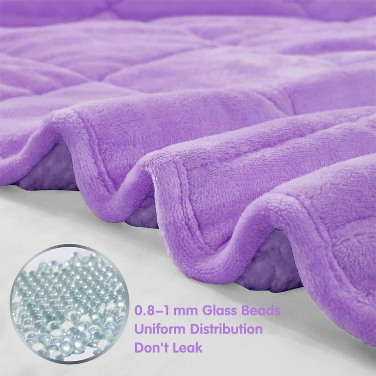 Teler Weighted Blanket Queen Size 15lbs 60 x 80 inches, Weighted