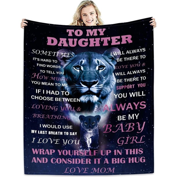 LHSHID for Wife Birthday for Her Wife Gifts from Husband Romantic Weeding Gift for Women to My Wife Flannel Throw Blankets for Valentines Mothers Day