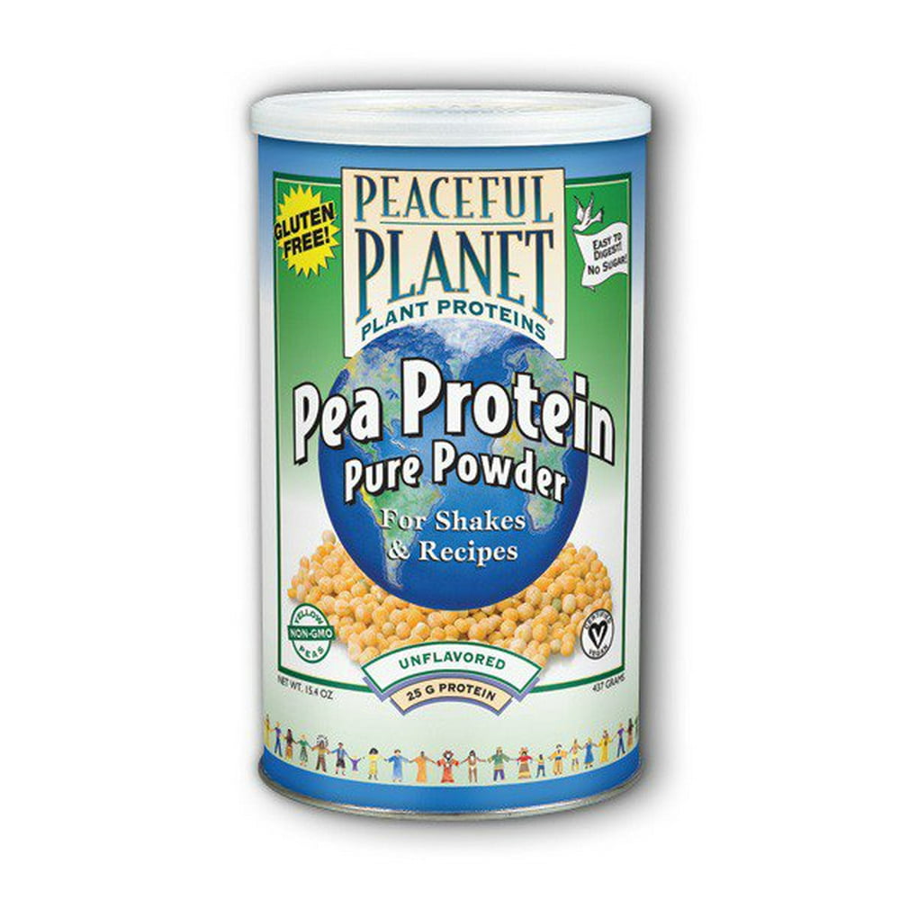 Peaceful Pea Protein Gluten Free VegLife 15.4 oz Powder