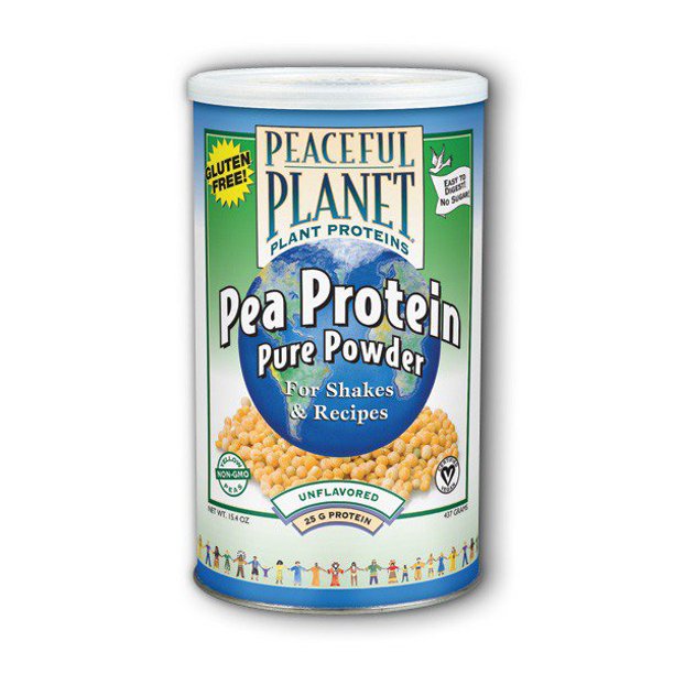 Peaceful Pea Protein Gluten Free VegLife 15.4 oz Powder