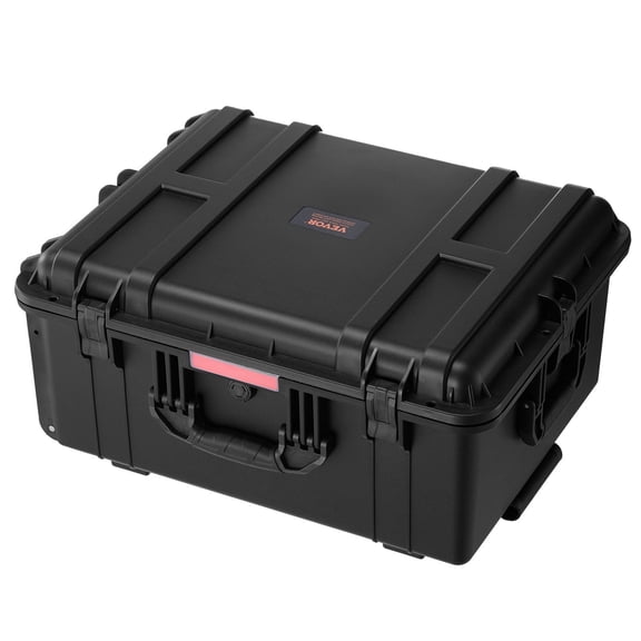 Heavy-Duty IP67 Waterproof Dry Box with Wheels & Pull Handle, Foam Padding for Shock Absorption – Ideal for Travel, Military Use, Camera Protection and Outdoor Adventures