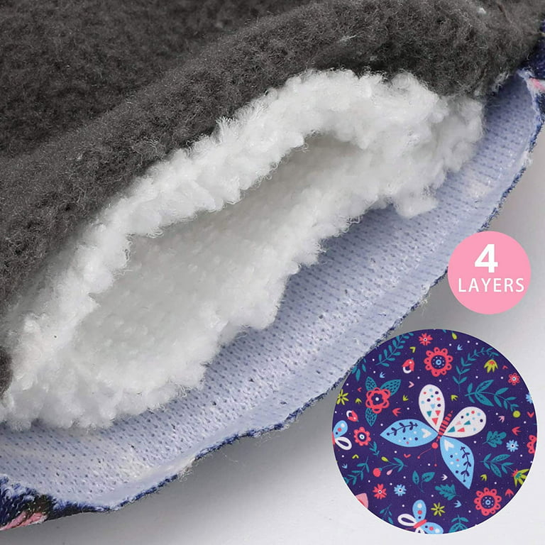 Reusable Menstrual Pads (7 in 1, 25.4cm 4 Layers), Bamboo Cloth Pads for  Heavy Flow with Wet Bag, Large Sanitary Pads Set with Wings for Women