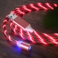 thumbnail image 3 of Cable Magnético De Carga De Iluminación LED USB Tipo C Micro Cargador Para Huawei Samsung, 3 of 4