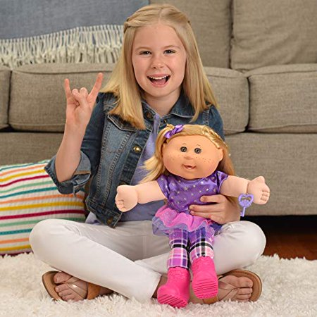 Cabbage Patch Kids 14 Kids Blonde Hair Brown Eye Girl Doll In