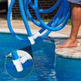 thumbnail image 4 of 2 piezas Accesorios para piscinas Adaptador de vacío Limpiadores de tuberías Accesorios de limpieza para piscinas Adaptador de manguera de succión Reemplazo de manguera de filtro de piscina, 10 * 5,5, 4 of 4
