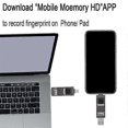 thumbnail image 3 of Fingerprint Encrypted U Disk Mobile Phone Computer Dual-Use High-Speed mission Flash Memory 128, 3 of 5