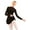 Black, variant on TiaoBug Women's Lace Figure Ice Skating Dress Long Sleeve Ballet Dance Leotard Dress Lyrical Performance Costume Black S
