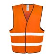 thumbnail image 1 of Result - Chaleco Reflectante para Adultos Unisex (Naranja Fluorescente) Result UTBC4712_fluorescentorange, 1 of 2